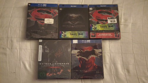 Lotto steelbook batman v - 5,